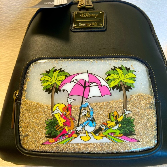 Disney Loungefly Three Caballeros mini backpack - Picture 2 of 11